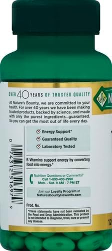 Nature's Bounty Biotin, Supports Healthy Hair, 10,000 mcg, 120 Ct