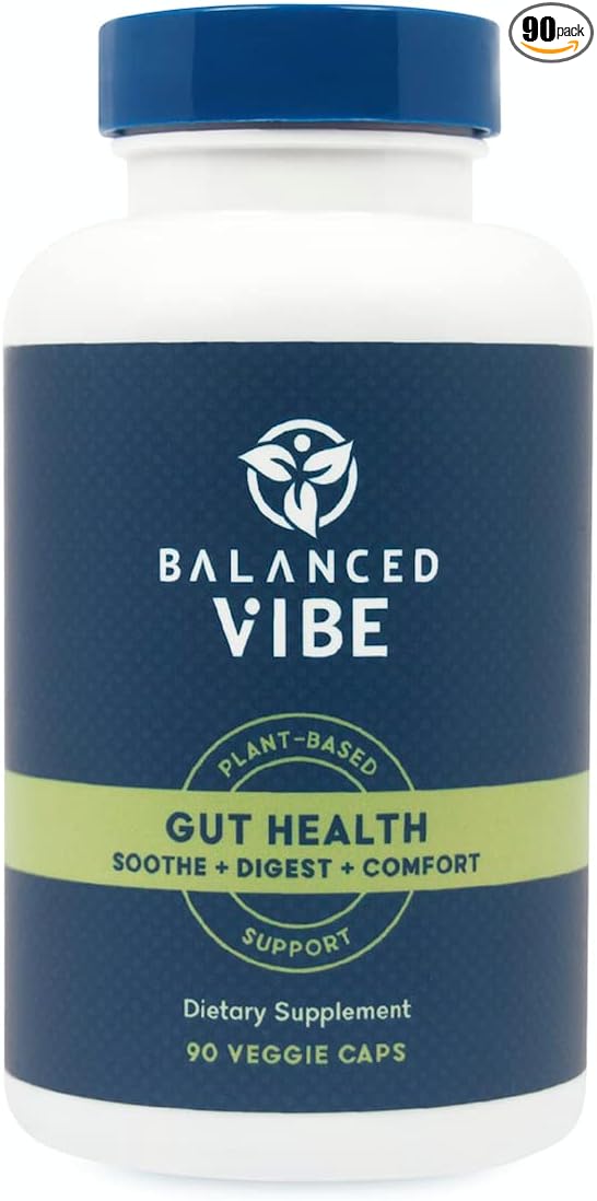 7-in-1 Organic Gut Health Supplement Wellness(90 ct)