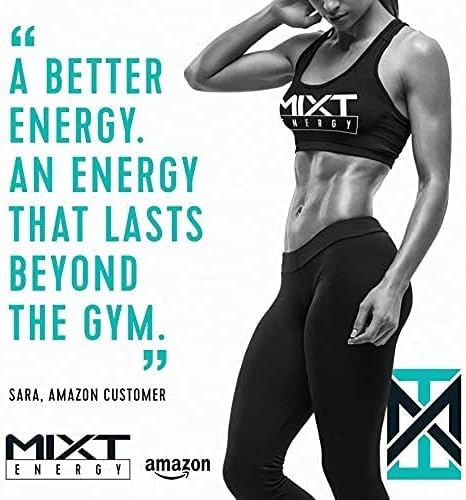 MIXT Energy Shaker Bottle, 16 oz. Shaker Bottle, BPA Free & Lid Mixing Technology (16 oz, Game Controller)