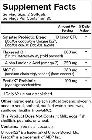 Smarter Gut Health Probiotics 10 Billion (180 Servings)