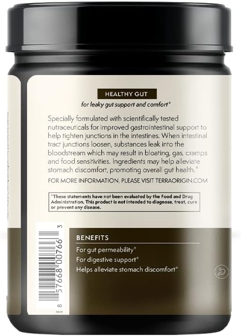 TERRA ORIGIN Healthy Gut Chocolate 30-Servings with