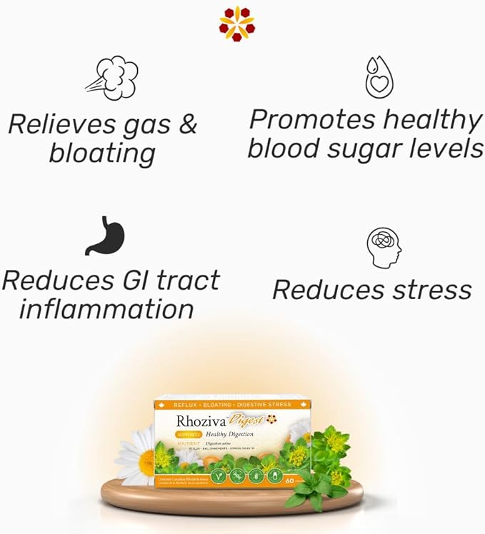 Digest. Gut Health supplement with Digestive 60 Capsules.