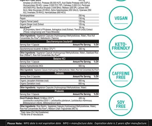 ONNIT Total Gut Health 5 Strains 2 Pack