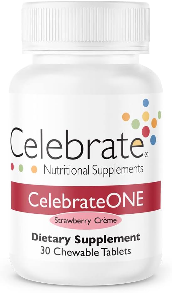 Celebrate Vitamins CelebrateONE Chewables, Iron Free (30 Tablets)