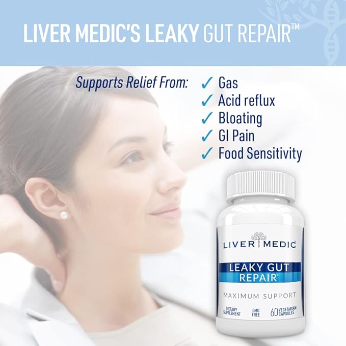 Leaky Gut Repair Maximum Support Gut 60 Caps
