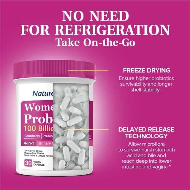 Women’s Probiotics 100 Billion, 20 Targeted