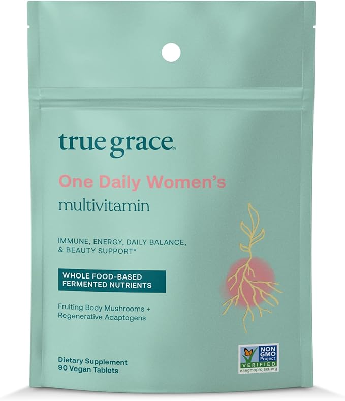 True Grace One Daily Women’s Multivitamin 90 Vegan