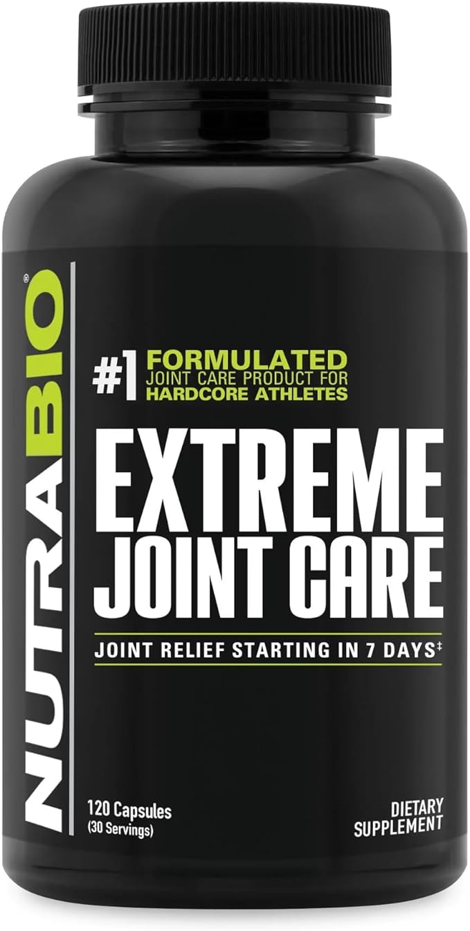 NutraBio Extreme Joint Care 120 Capsules