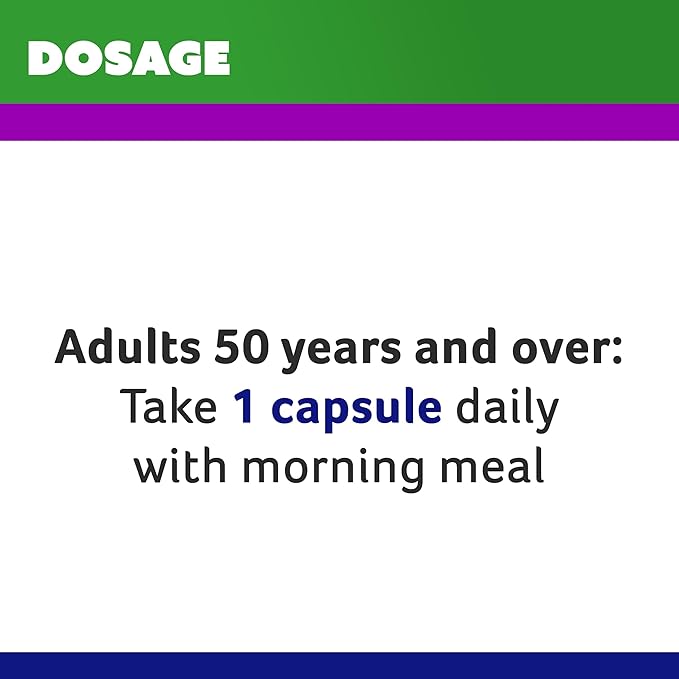 Once Daily 50+ Multi Vitamins & 100 Capsules