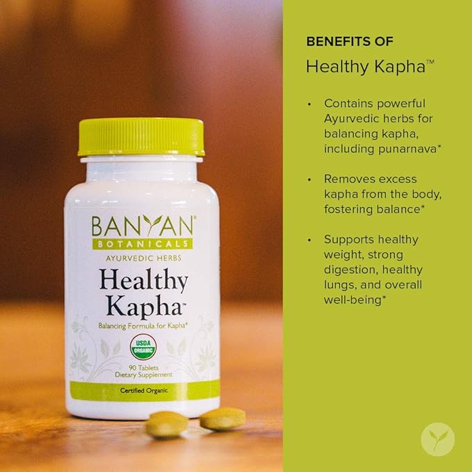 Banyan Botanicals Healthy Kapha – Organic 90 Tablets