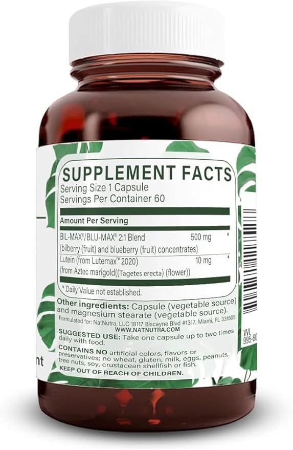 Natural Nutra Ultimate Eye Health Vitamins, 60 Capsule 2)