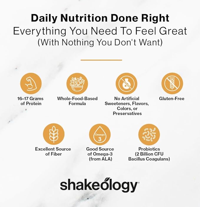 Shakeology Whey Protein Powder Blend - Gluten Free, Superfood Protein Shake with Vitamins and Minerals - Helps Support Healthy Weight Loss, Lean Muscle Support, Gut Health - Chocolate, 14 Servings