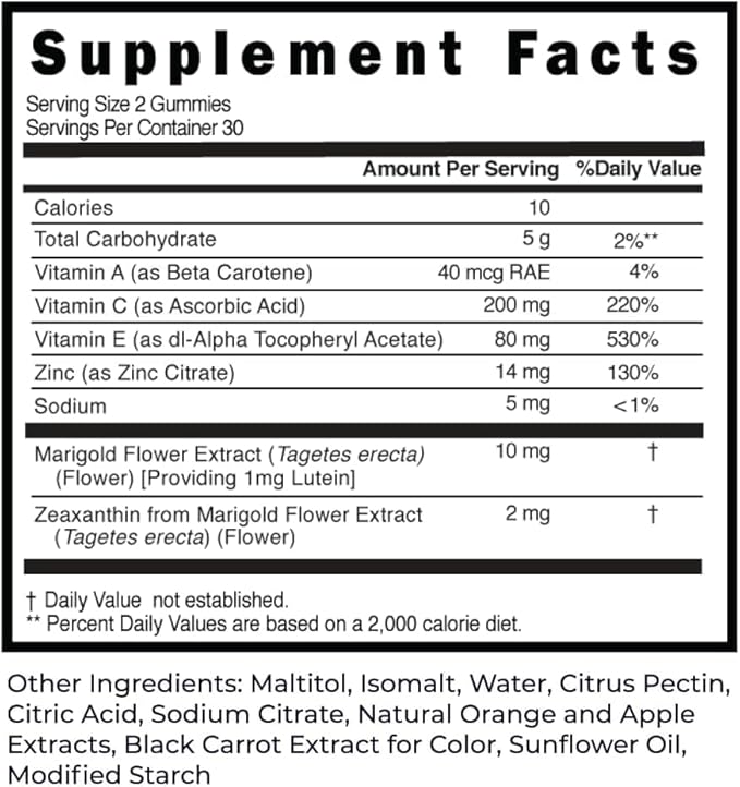 Blue Light Defense Vitamins for Eyes (60 Count 2)