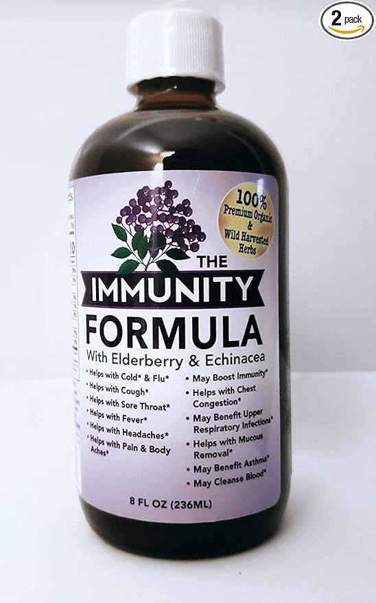 The Immunity Formula Tonic with Organic 8 Ounces 2)