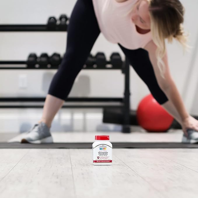 21st Century Glucosamine Chondroitin 500/400mg 60 Count