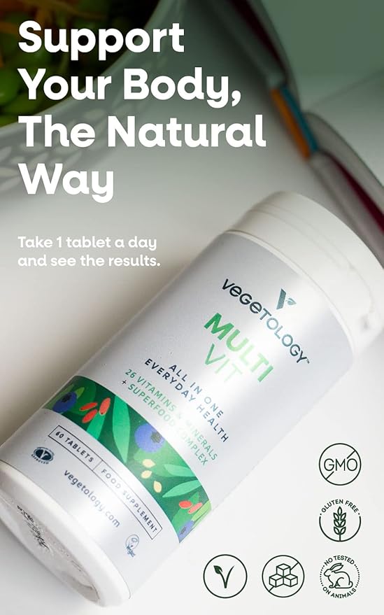 MultiVit Vegan Multivitamins W/26 Vitamin &