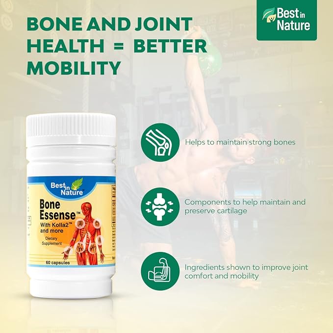 Bone and Joint Supplement with Kolla2 (120 Count).