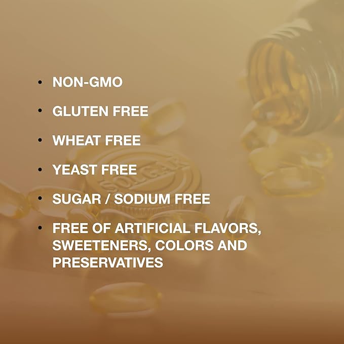 SOLGAR Omega-3 Fish Oil Concentrate 120 Softgels 60 Servings
