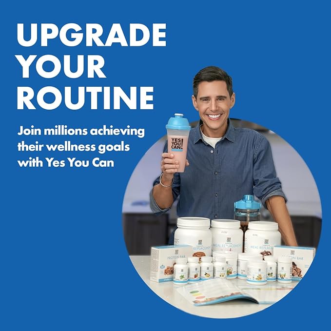 Yes You Can! Complete Meal Replacement - 15 Servings, 20g of Protein, 0g Added Sugars, Over 20 Vitamins and Minerals - All-in-One Nutritious Meal Replacement Shake (Tres Leches)