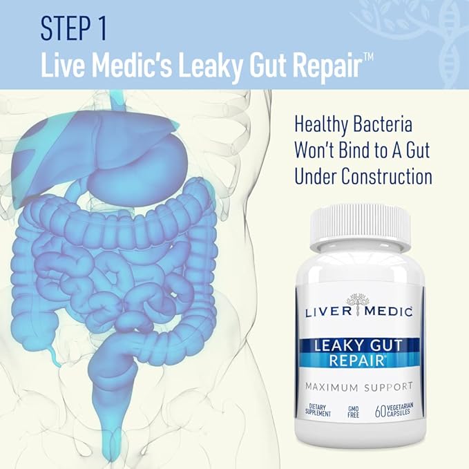 Leaky Gut Repair Maximum Support Gut 60 Caps