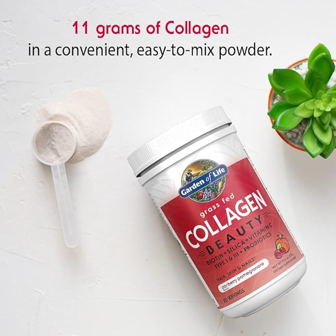 Garden of Life Grass Fed Collagen Beauty 20 Servings,