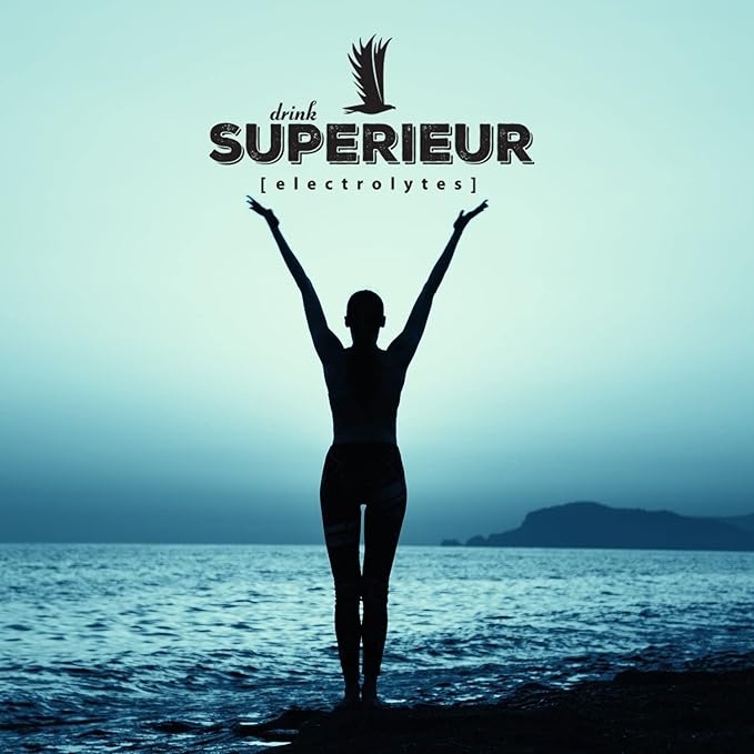 Superieur Electrolyte Powder Packets - Vegan Electrolyte Hydration Powder w/Sea Minerals - Keto Friendly, Non-GMO, Zero Sugar Electrolyte Supplement - Healthy Sports Drink - Raspberry (14 Packets)