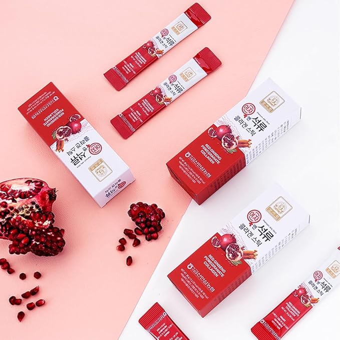 Korean Beauty Baekje Geumsan Women's Pomegranate 5.1oz / 30 Count (5 Pack)