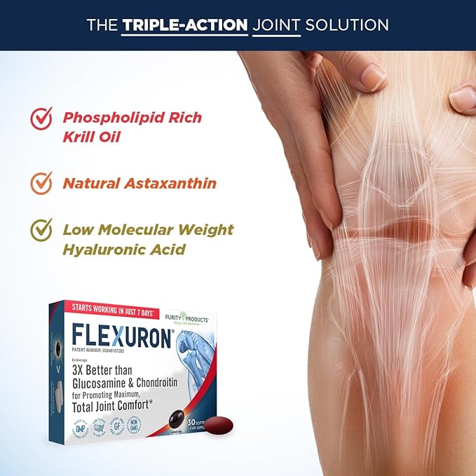 Purity Products Flexuron Joint Formula 3X 7 Days 30 Count (1)