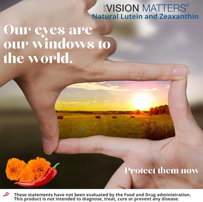 Vision Matters Eye Health Vitamins, Natural 60 Softgels