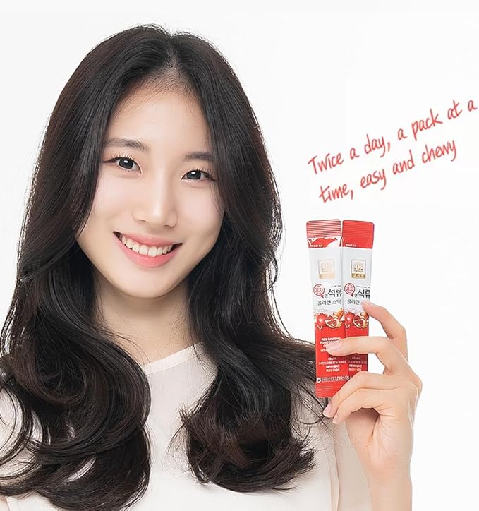 Korean Beauty Baekje Geumsan Women's Pomegranate 5.1oz / 30 Count (5 Pack)
