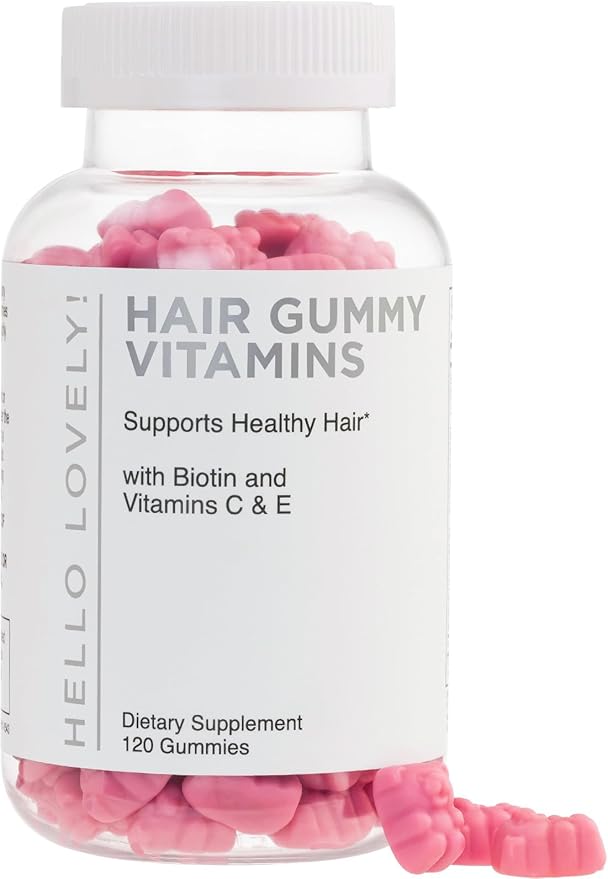 Hello Lovely! Hair Vitamins Gummy 5000 mcg 120 Bear