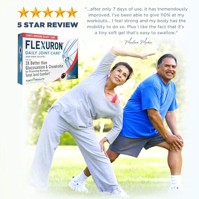 Purity Products Flexuron Joint Formula 3X 7 Days 30 Count (3)