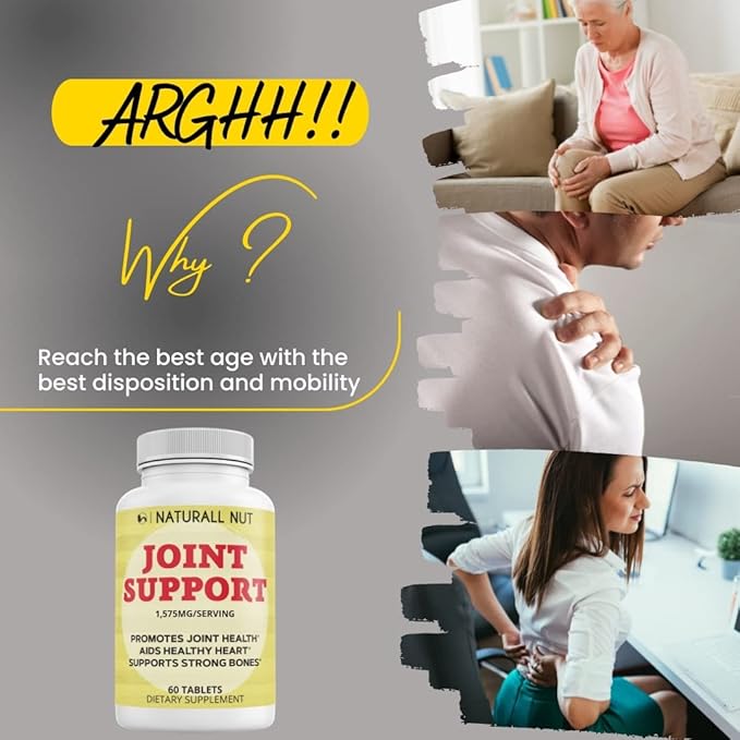 High Potency Joint Support Formulation, Antioxidant 60 Tablets