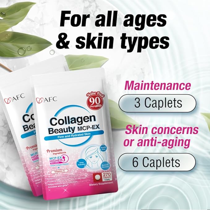 AFC Japan Collagen Beauty MCP-EX 1.5X Better 90 Days