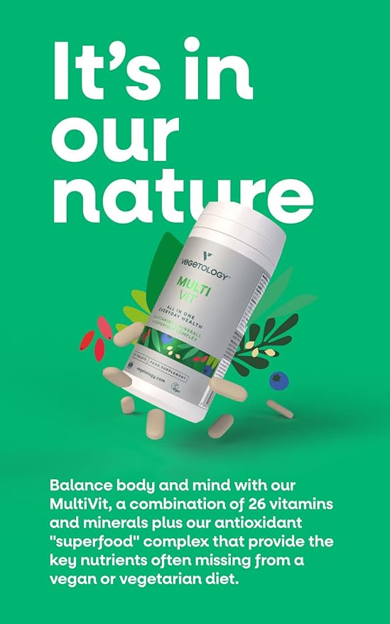 MultiVit Vegan Multivitamins W/26 Vitamin &