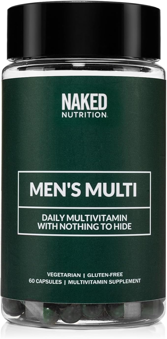 Men’s Multi – Daily Multivitamin for Men – A, C, E, Selenium, Zinc, Fruit and Super Green Extracts and More to Boost Immune Support – Gluten-Free and Vegetarian Daily Vitamins – 60 Capsules