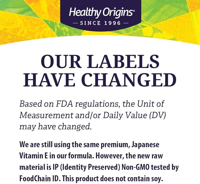 Healthy Origins Vitamin E, 1,000 IU 240 Softgels