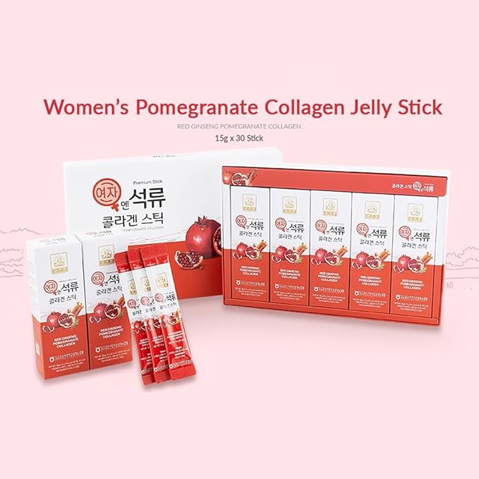 Korean Beauty Baekje Geumsan Women's Pomegranate 5.1oz / 30 Count (5 Pack)