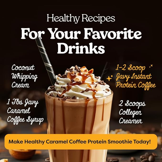 Javy Original Protein Coffee - Premium Whey Protein & Instant Iced Coffee - 100% Arabica Coffee - Zero Artificial Flavors & Sweeteners, 6 Servings