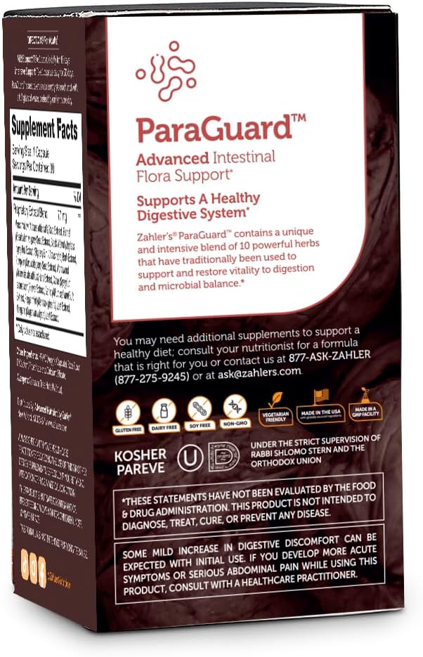 Zahler - ParaGuard Capsules - Gut 30 Count