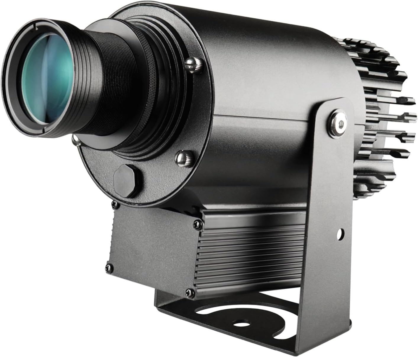 50W LED Logo GOBO Projector DJ Effect Light Including Free Custom Glass GOBO to Project Image for Advertising Business Hotel Company Store Wedding Indoor and Outdoor Use (50W)