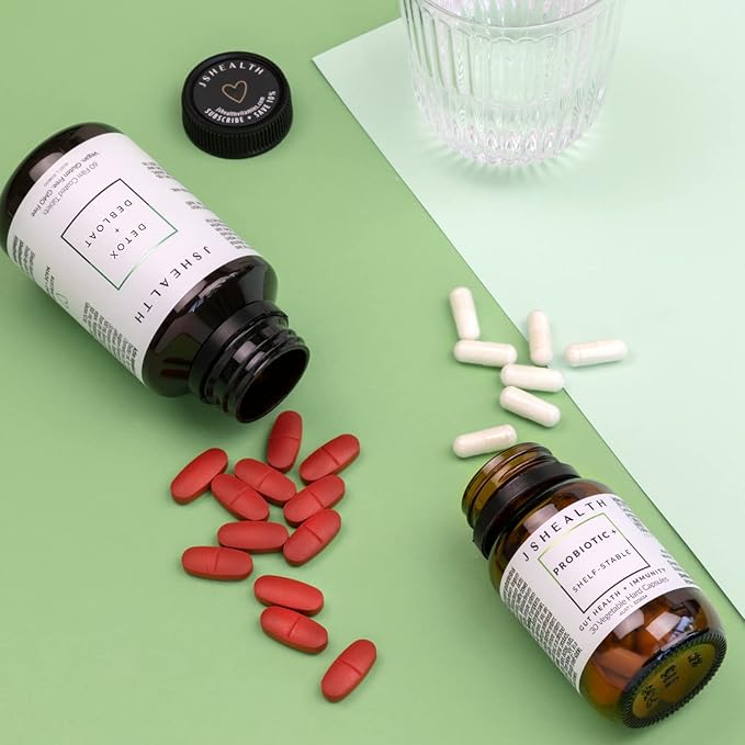JSHealth Vitamins Detox and Debloat Liver (60 Tablets)
