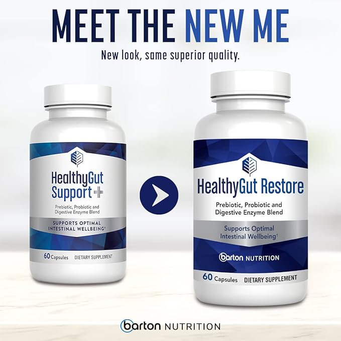 HealthyGutSupport+ - Gut Health and Immunity 60 Doctor-Formulated
