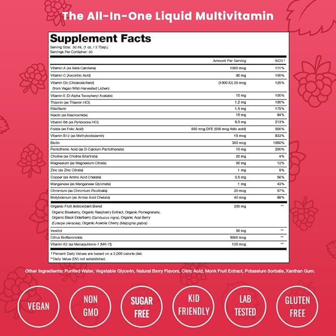 NutraChamps Complete Liquid Multivitamins