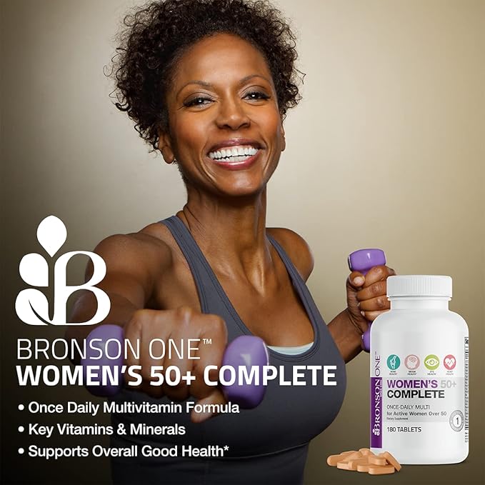 Bronson ONE Daily Women’s 50+ Complete 180 Tablets