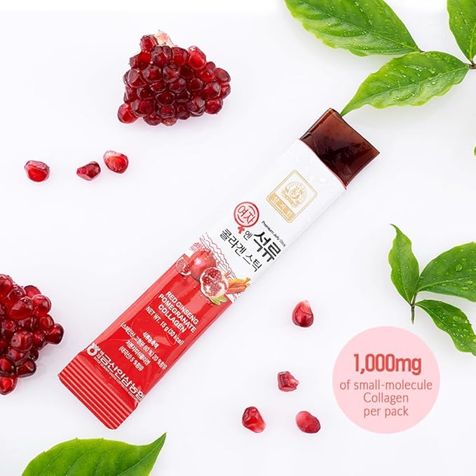 Korean Beauty Baekje Geumsan Women's Pomegranate 5.1oz / 30 Count (5 Pack)