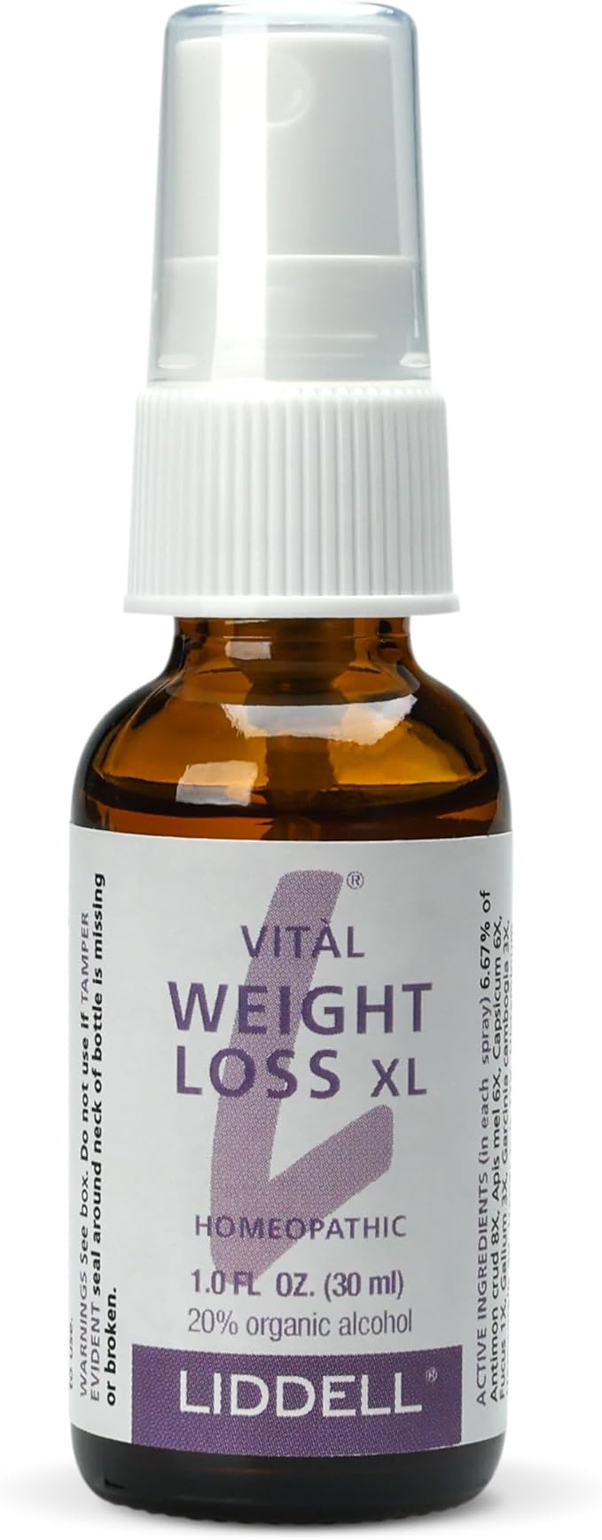 VITL Weight Loss XL Liddell Homeopathic 1 oz Liquid