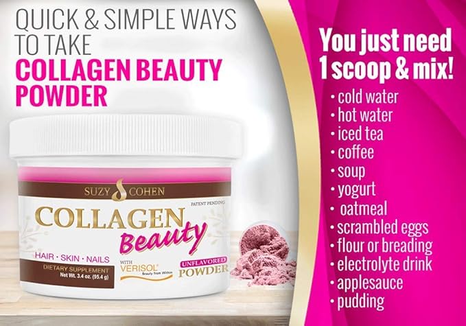 Collagen Beauty Powder™ By Suzy Cohen (3.3 oz)