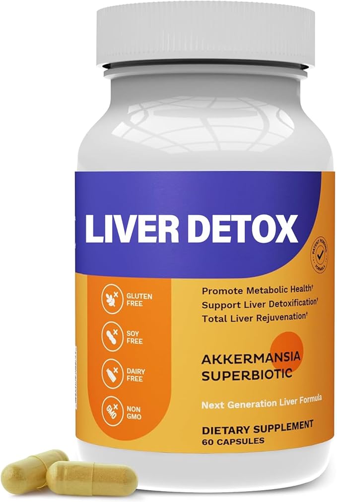 Vitality | Metabolism | Immunity Liver Detoxification, Regeneration, and Recovery Liver Support Supplements 1PCS
