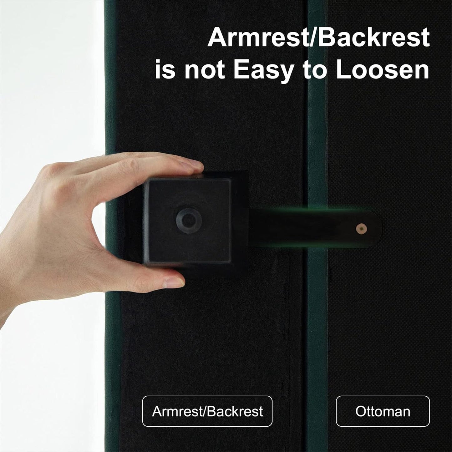 Belffin Modular Sectional Sofa with Ottomans Velvet Reversible Sleeper Sectional Sofa with Chaise Modular Sleeper Sofa Bed with Storage Seat Green